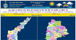 Desktop Screenshot of imdhyderabad.gov.in